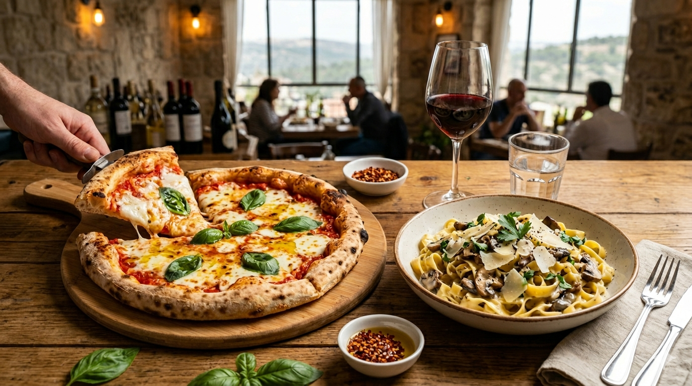 Italian Restaurants in Modi'in 2026: 6 Spots on the Spectrum From Homey Trattoria to Chef's Pasta
