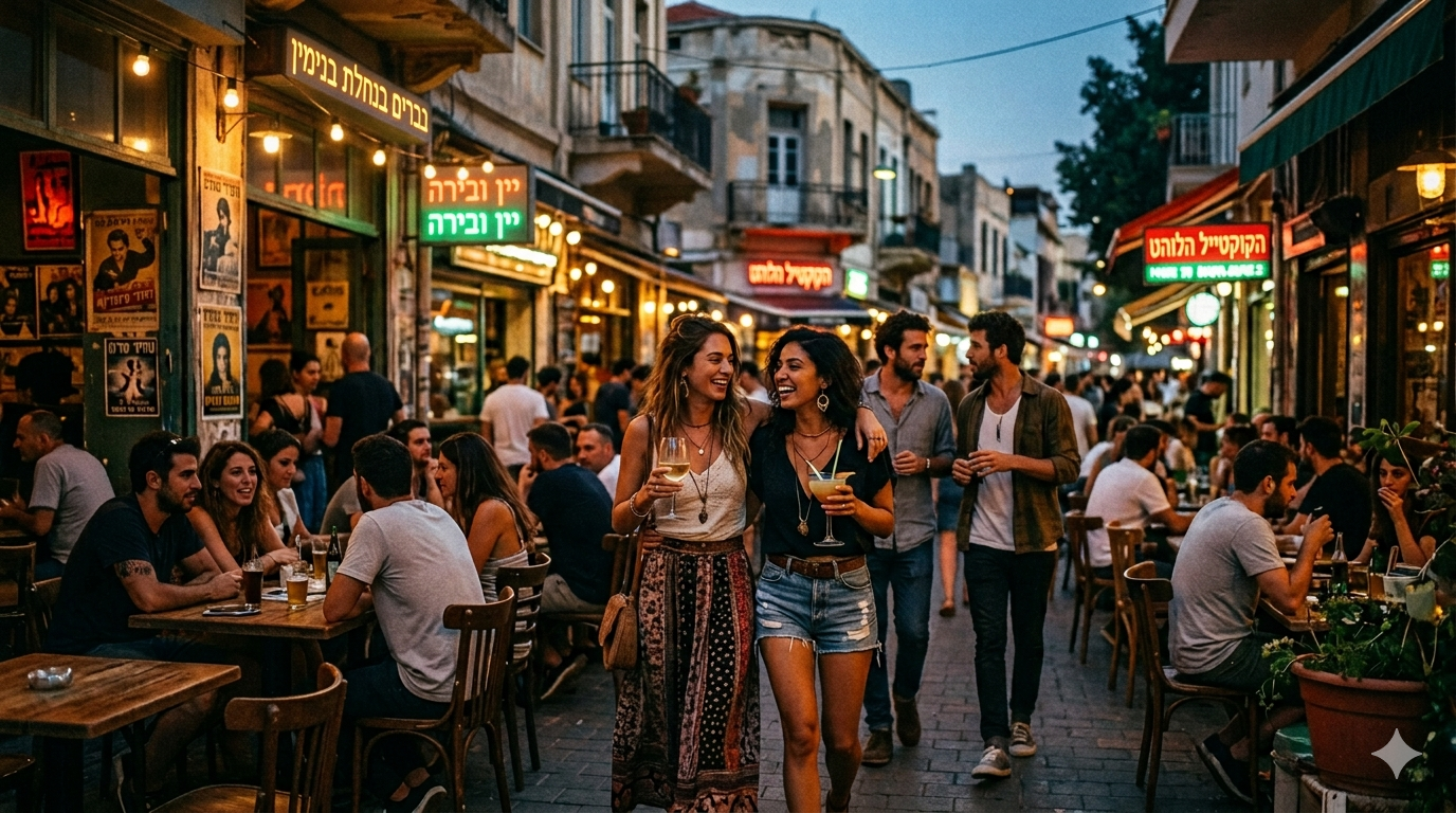 ברים בנחלת בנימין: מסלול הערב המושלם - מיין אינטימי ועד קוקטייל לוהט